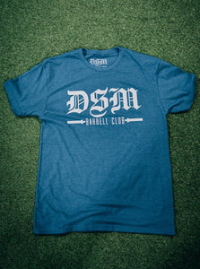 DSM Barbell Club OG T-Shirt Blue