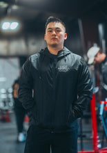 Load image into Gallery viewer, DSM Barbell Club Prisoner of Iron Windbreaker