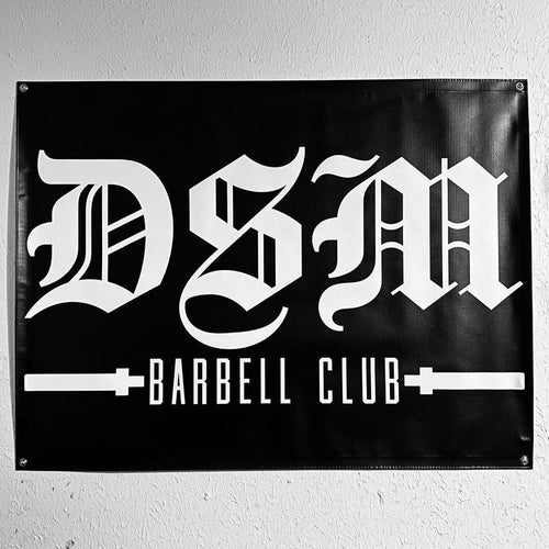 DSM Barbell Club Banner