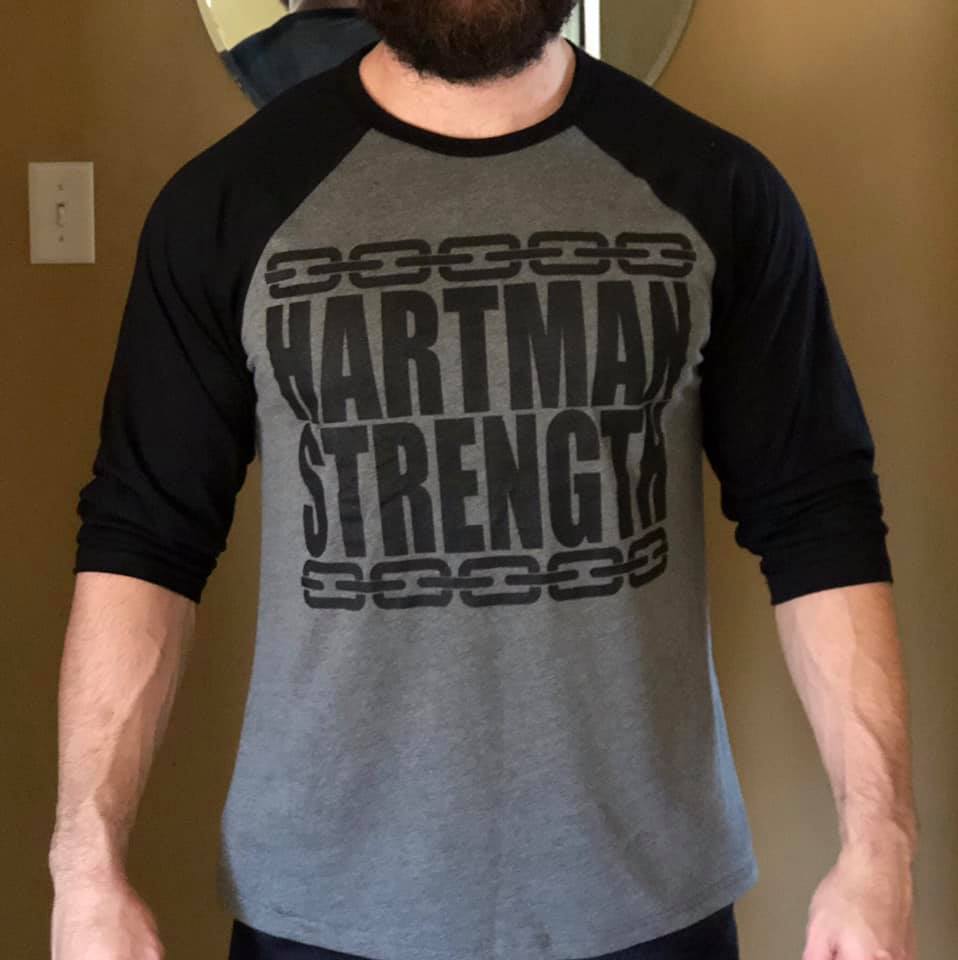Hartman Strength Chains Baseball T-Shirt