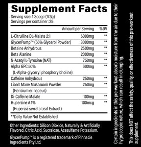 DSM Nutrition Primal and Pissed Preworkout