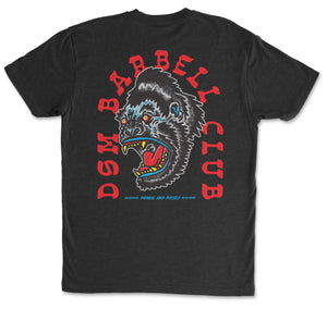 DSM Barbell Club Primal and Pissed T-Shirt Black