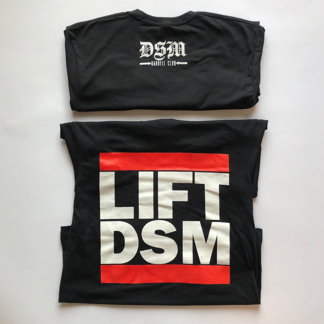 DSM Barbell Club LIFT DSM T-Shirt Black