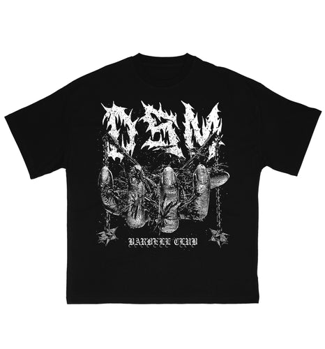 DSM Barbell Club Death Metal T-Shirt Black