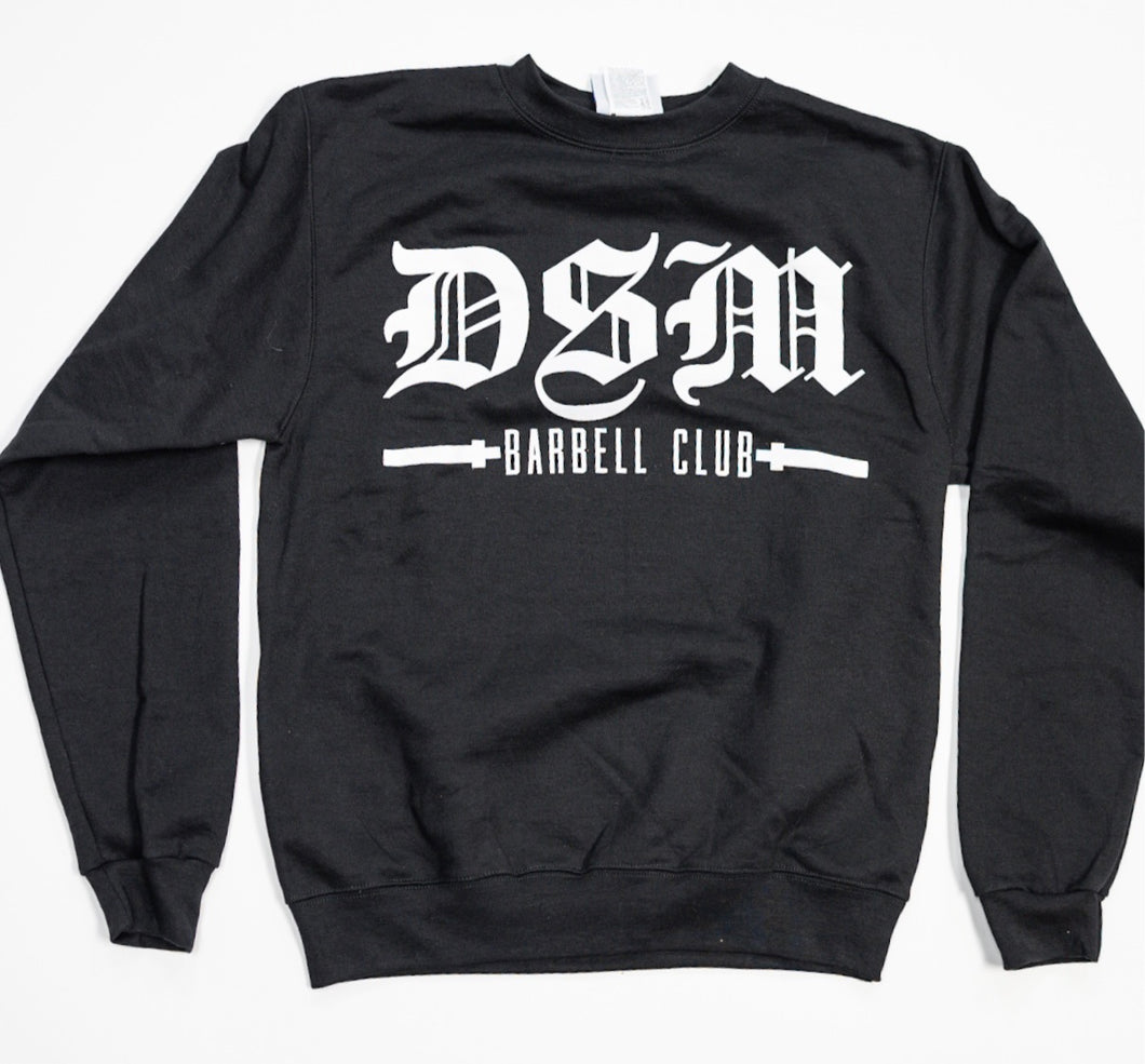 DSM Barbell Club OG Crewneck Black