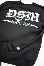 Load image into Gallery viewer, DSM Barbell Club OG Crewneck Black