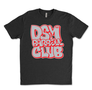 DSM Barbell Club Graffiti Black