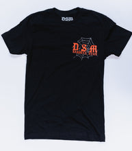 Load image into Gallery viewer, DSM Barbell Club Dagger T-Shirt Black
