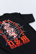 Load image into Gallery viewer, DSM Barbell Club Dagger T-Shirt Black